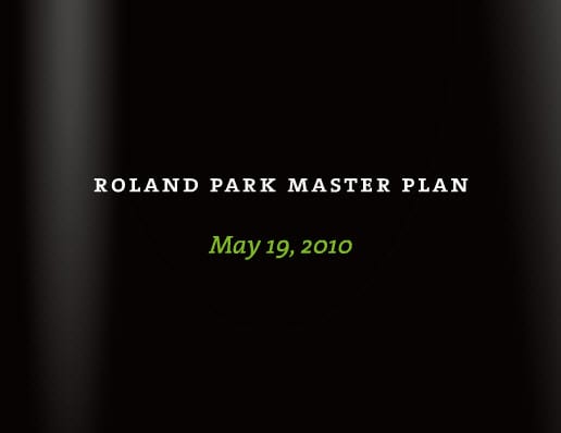 roland park master plan 2010